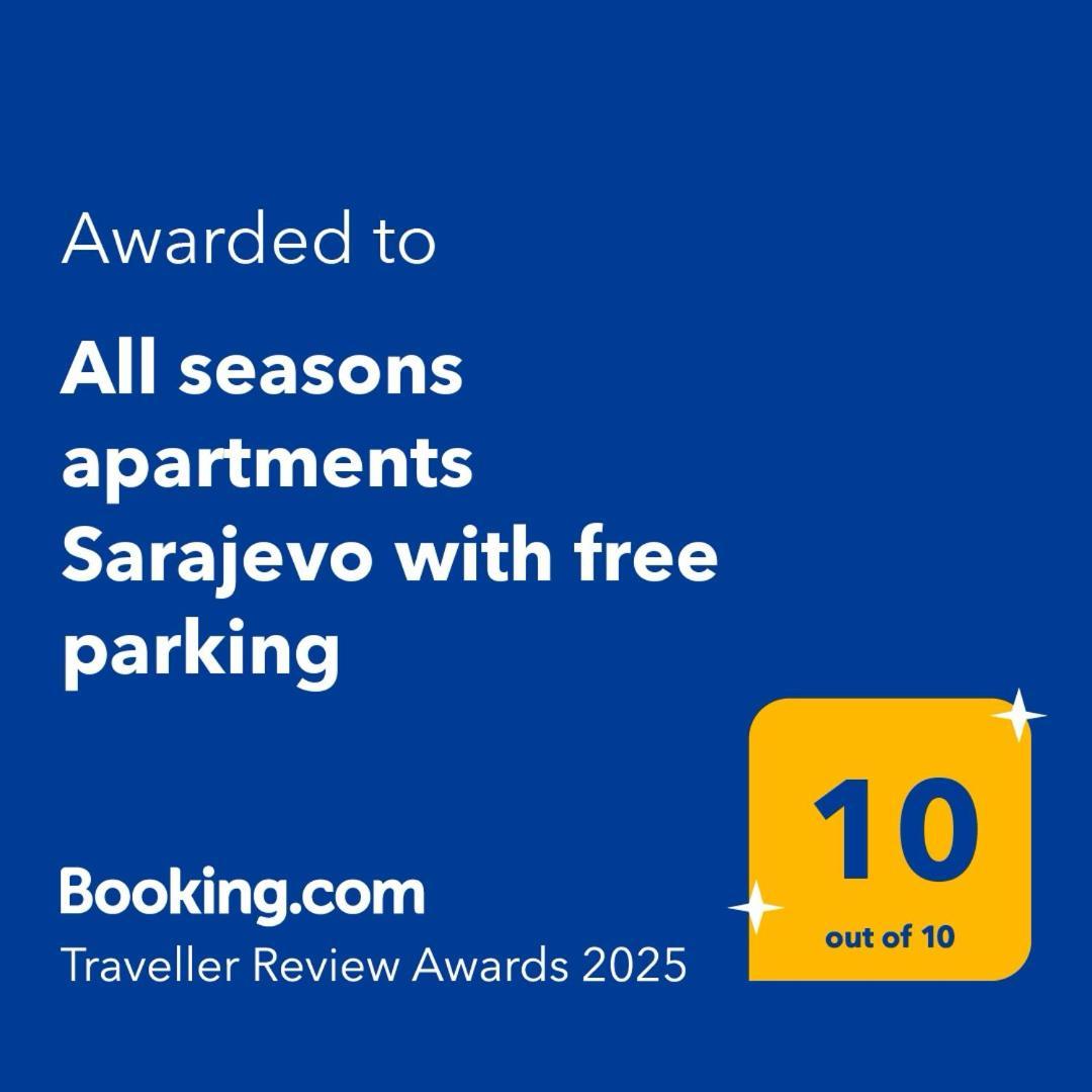 All Seasons Apartments Sarajevo With Free Parking Eksteriør bilde